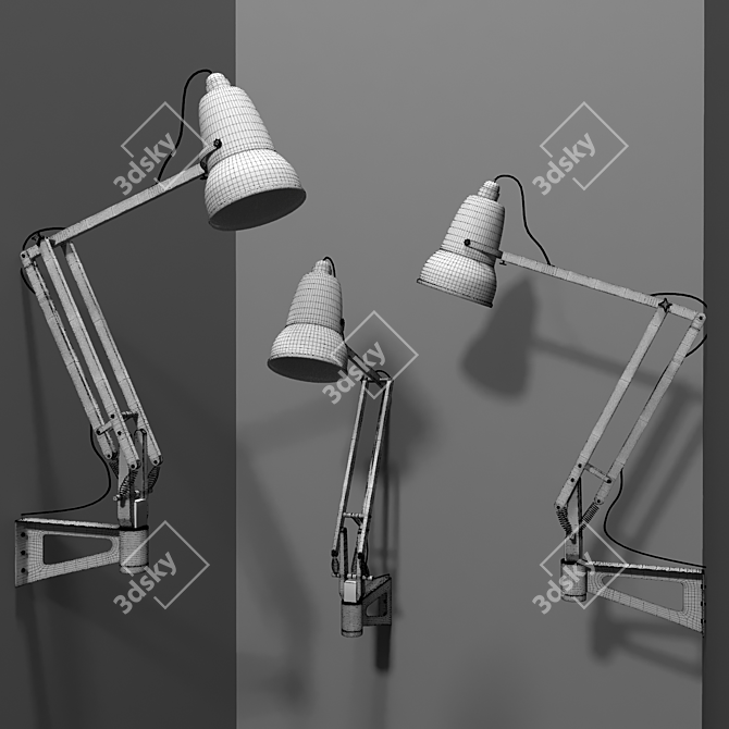 Anglepoise Bra: Stylish Lighting Solution 3D model image 3