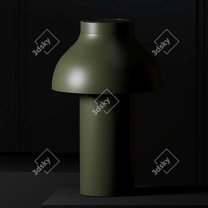 Portable HAY PC Lamp 3D model image 3