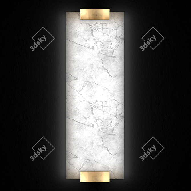 GENRE Sconce: Stylish Illumination 3D model image 1