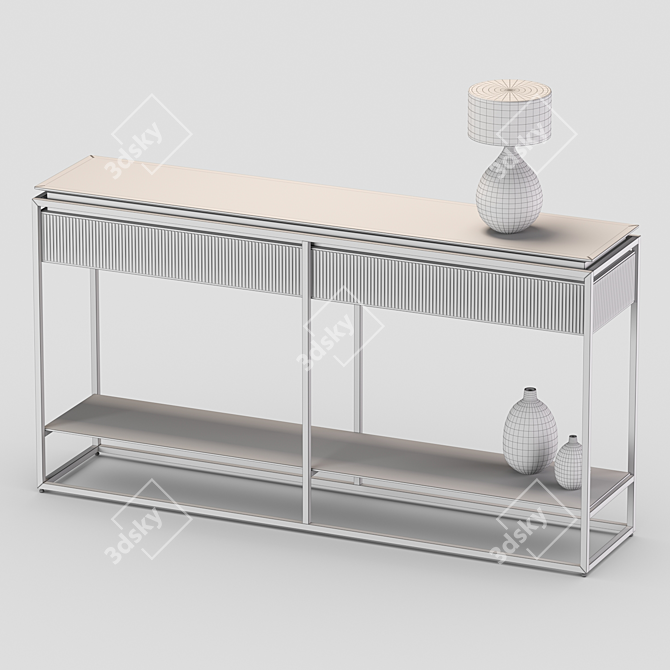 Visionnaire Consoles Banner - Stylish Console Table Set 3D model image 3