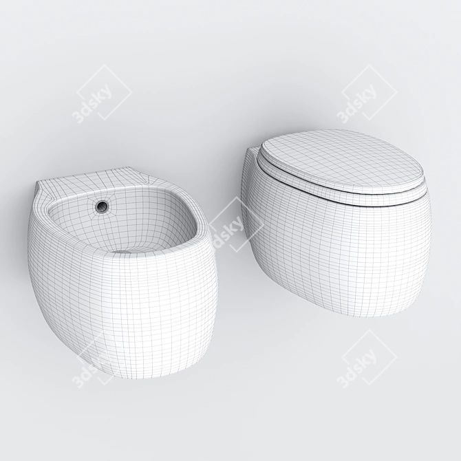 Modern Pear 2: 2010 Design by Patricia Urquiola 3D model image 3