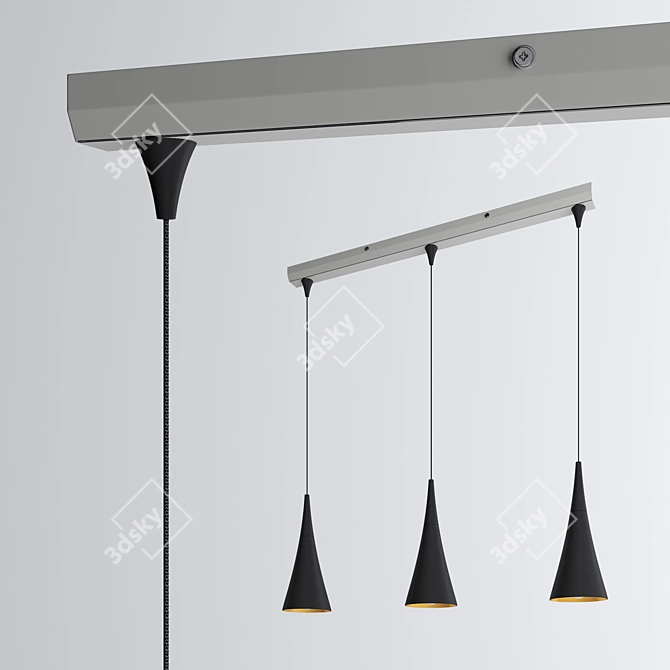 GOCCE Pendant Lamp: Stylish Loft Design 3D model image 3