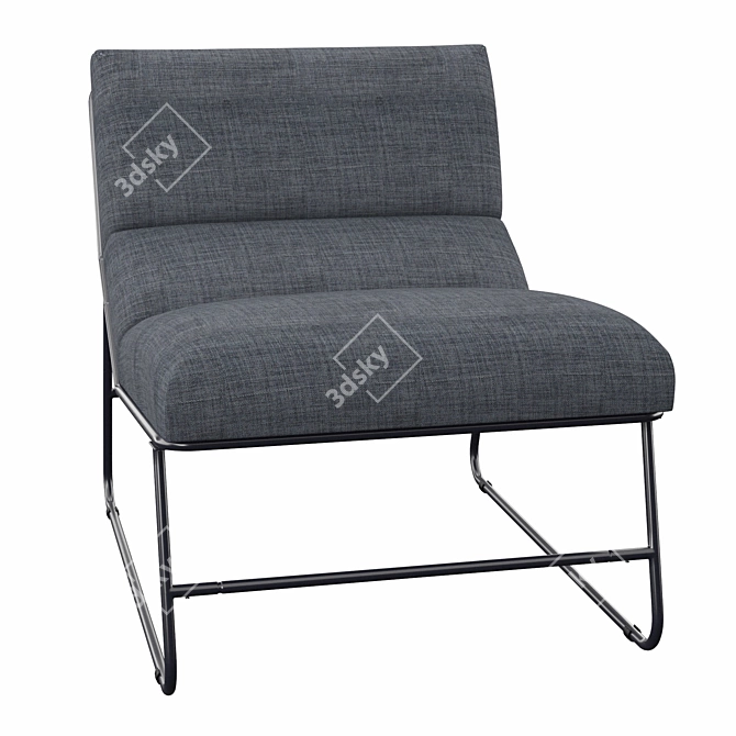 Elevate Your Comfort: Kiefer Lounge Chair 3D model image 2