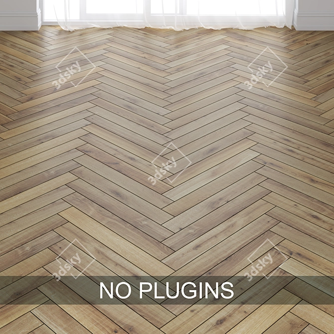 Creston 6108 Parquet: Stylish Layouts 3D model image 2