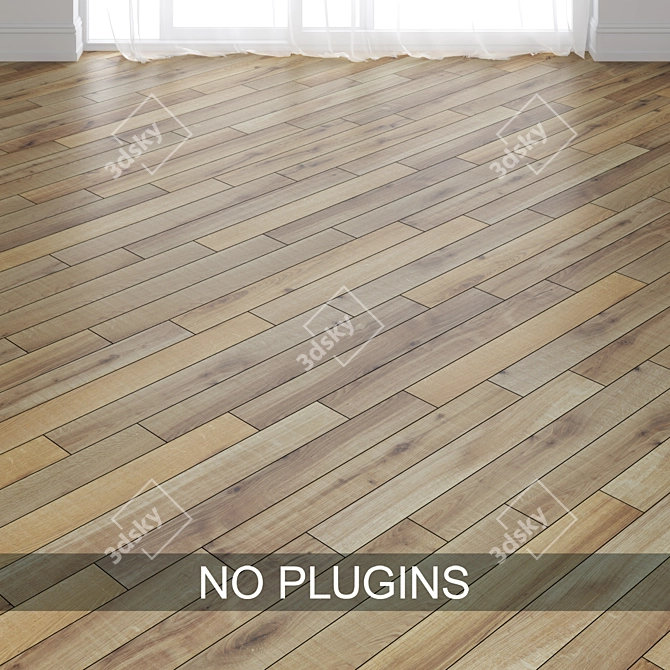 Creston 6108 Parquet: Stylish Layouts 3D model image 3