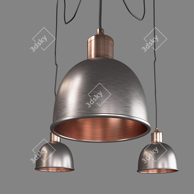 Elegant MW-LIGHT Pendant Chandelier 3D model image 2