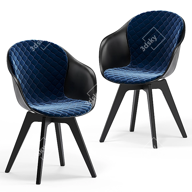 Modern BoConcept ADELAIDE Chair 3D model image 1