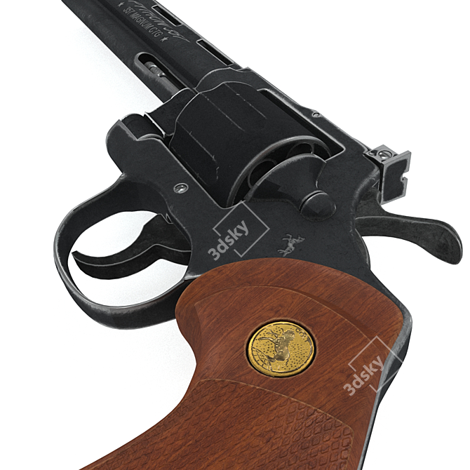 Precision Perfected: Colt Python 357 3D model image 3