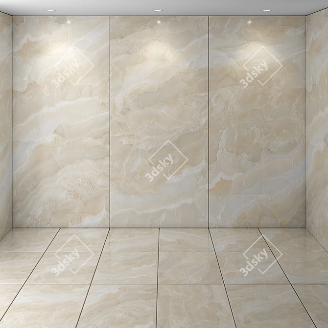 Elegant Marble Stone_013 3D model image 1