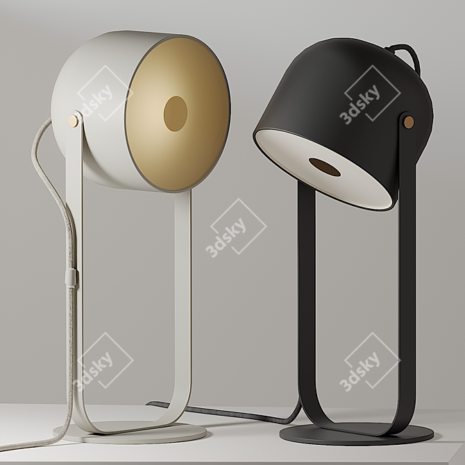 Sleek Svejk 13 Table Lamp 3D model image 1