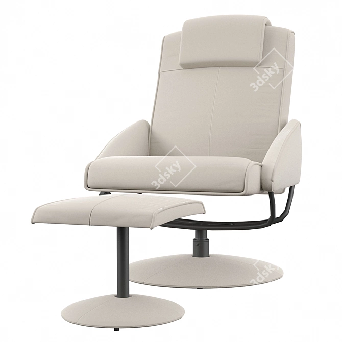 ComfortMax Kansas Recliner: Optimal Relaxation 3D model image 1