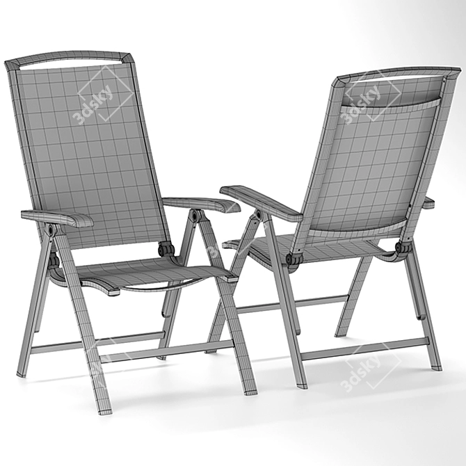 Kettler Memphis ErgoArmchair 3D model image 3