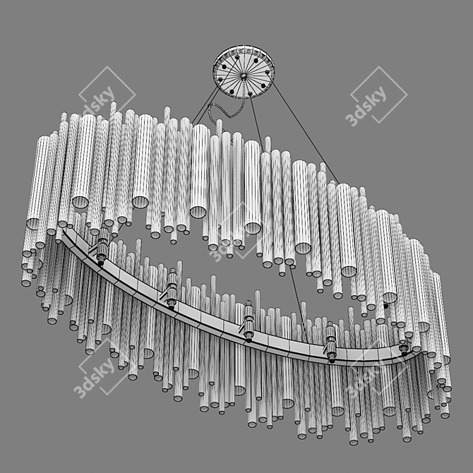 Savona Lightstar Chandelier 3D model image 3