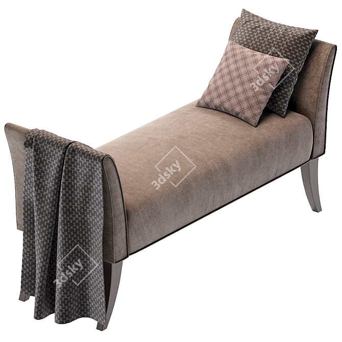 Modern Suonsi Bench: Stylish and Functional 3D model image 2