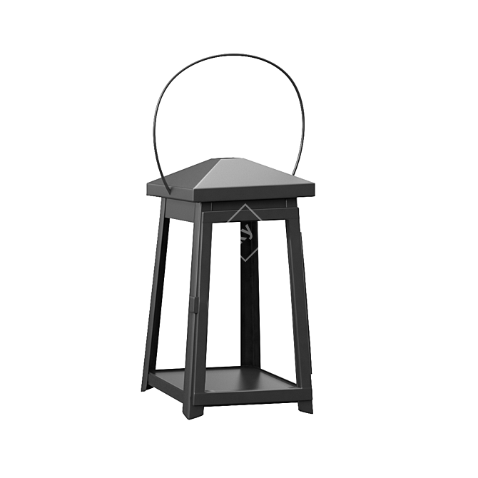 3Dmax2015 Lantern 3D model image 1