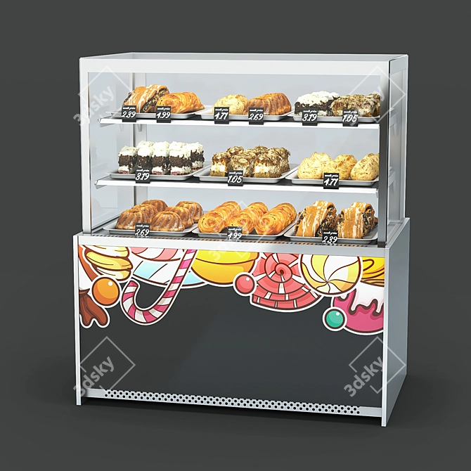 Sweet Delight Stand 3D model image 1