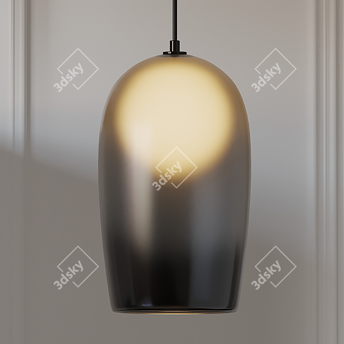 Title: CRUX Pendant Lamps | 20/12 Inch 3D model image 2