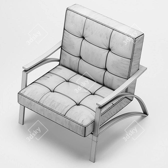 Camilla Armchair by Stoneinternational 3D model image 3