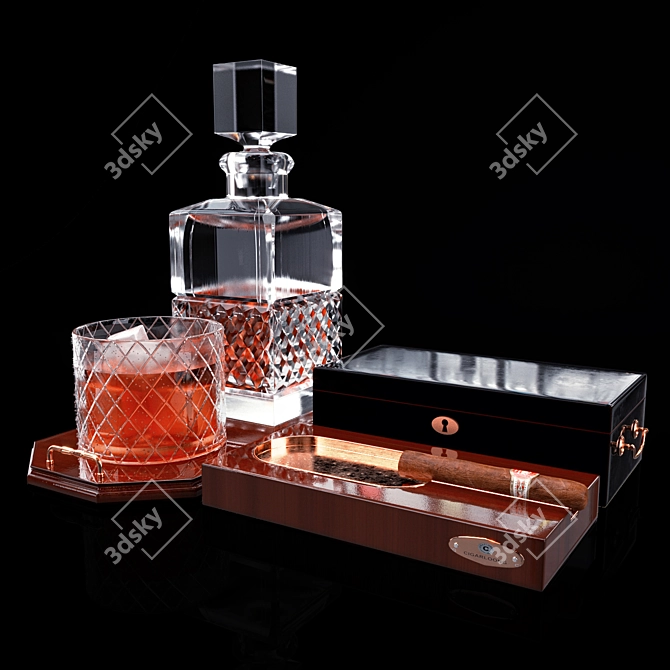 Elevate Your Whiskey Experience 3D model image 1