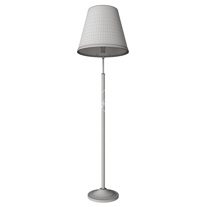 Elegant Classic Floor Lamp 3D model image 3