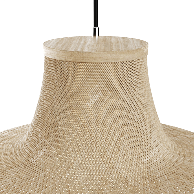 Ay Illuminate Bamboo Ceiling Lamp 3D model image 2