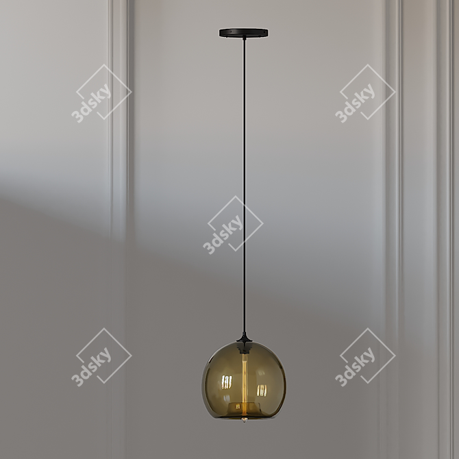 Stamen Pendant Lamp by Jeremy Pyles | 6 Colors 3D model image 3