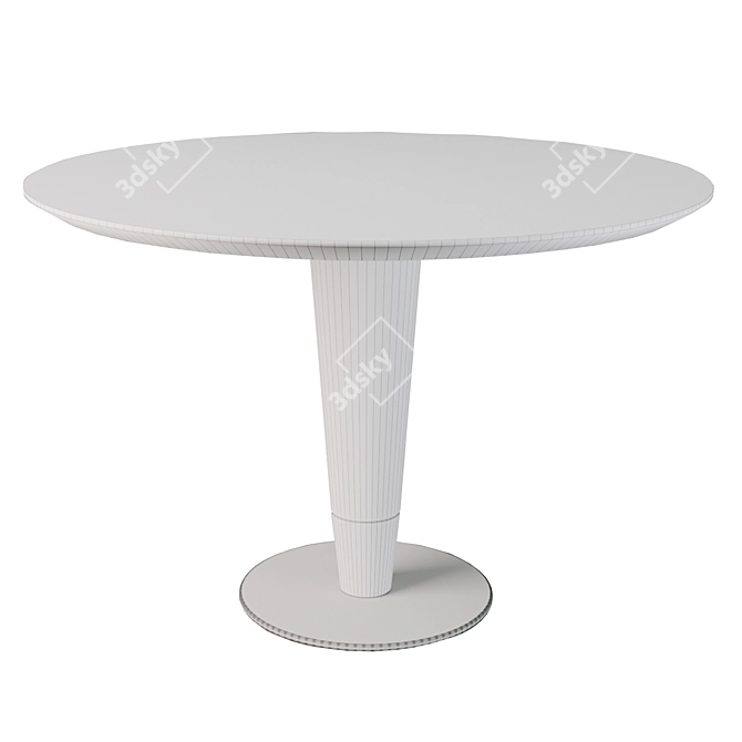 Versatile Dining Table for Home, Cafes & Restaurants 3D model image 2