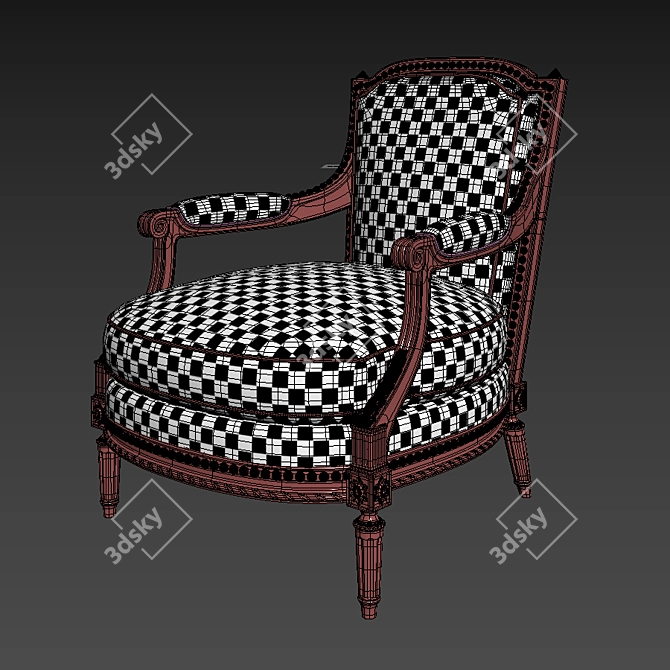 Pozzoli SX-161: Luxurious Comfort 3D model image 3