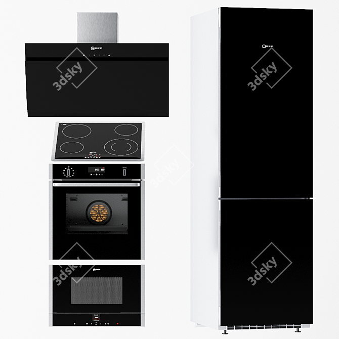 Neff Technique Kit - Complete Your Kitchen 3D model image 1