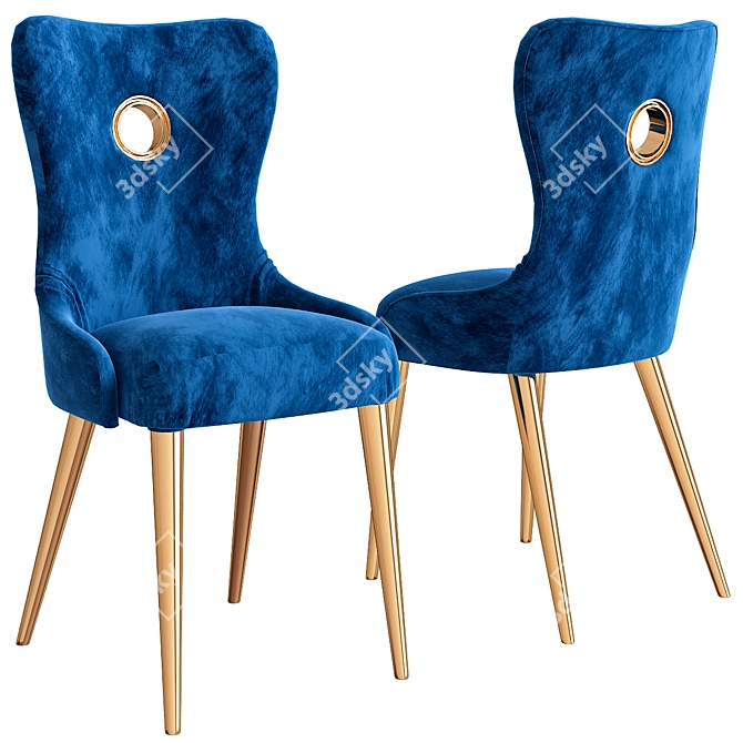 Modern Comfort Hudson Chair 3D model image 1
