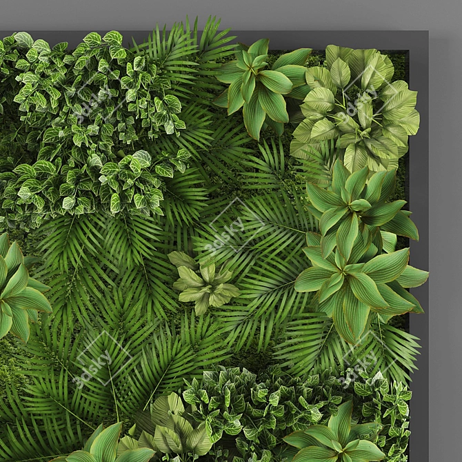 PhytoWall Vertical Garden 3D model image 3