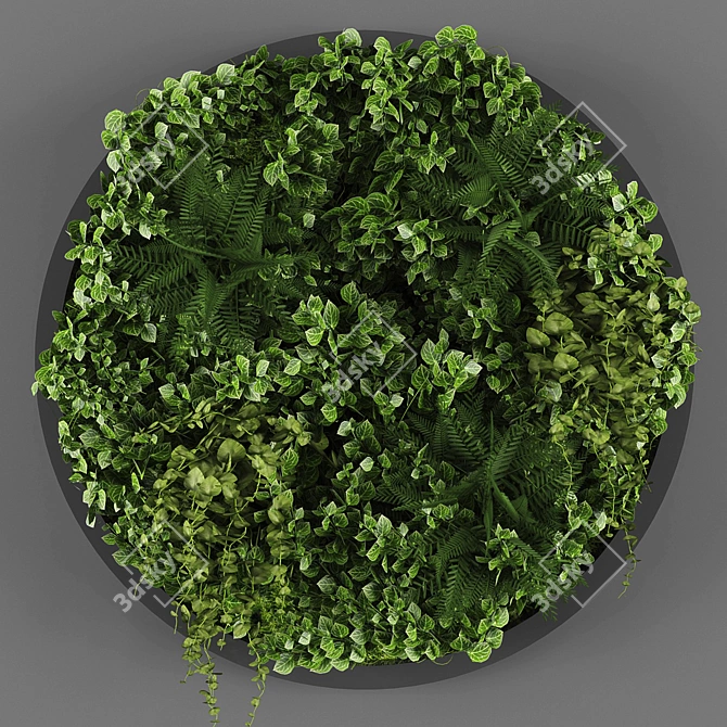 Polys And Verts Vertical Garden 3D model image 1
