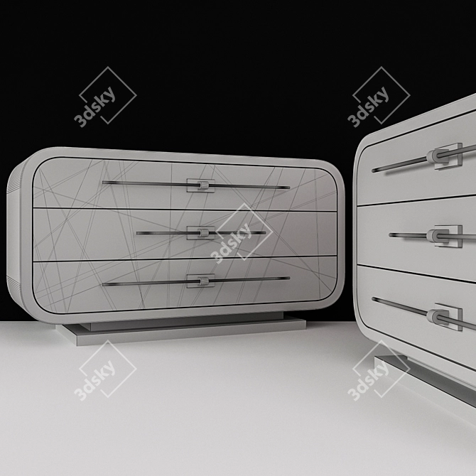 Modern Storage Solution: ANYHOME M012 3D model image 3