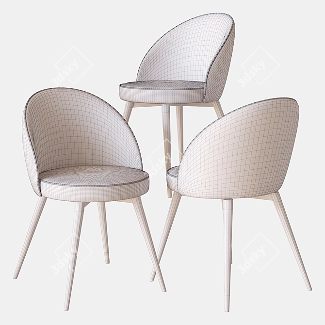 Eichholtz Cooper Dining Chair 3D model image 2