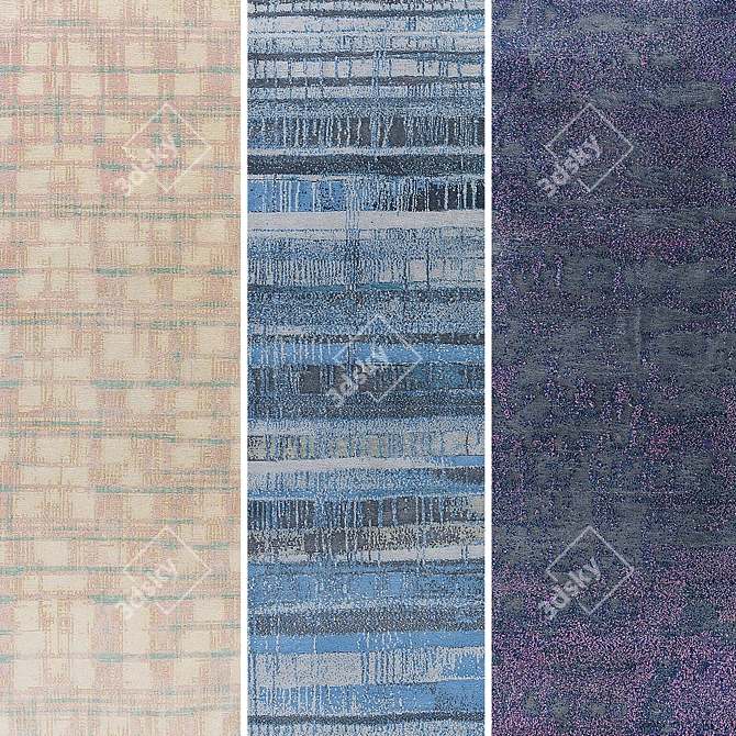 Himalayan Highland Wool Carpets 3D model image 2