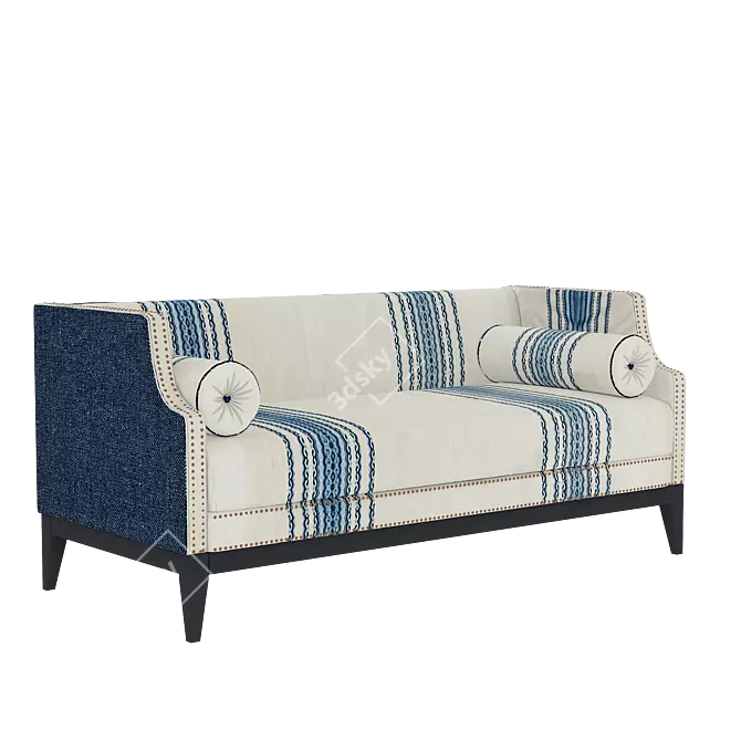 Ukrainian-Made Sofa: Gutsul Hommie 3D model image 2