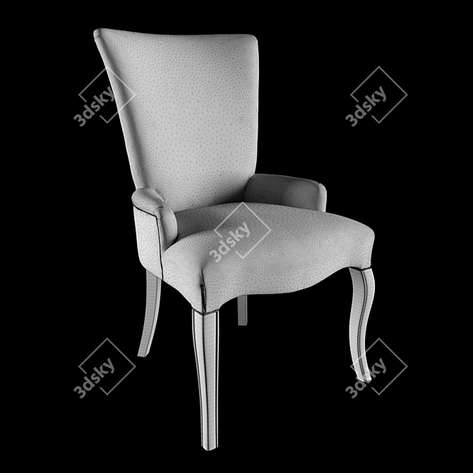 Classic Babylos Chair 3D model image 2