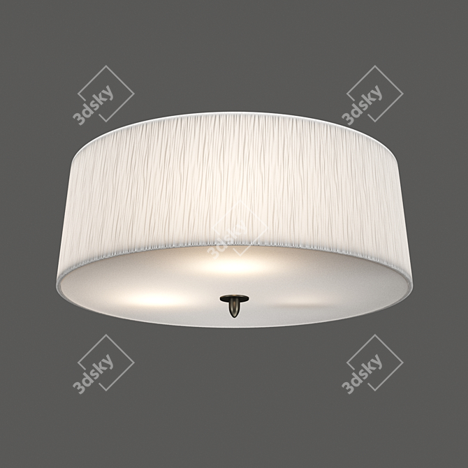 Elegant Lua 3705 OM Ceiling Lamp 3D model image 1