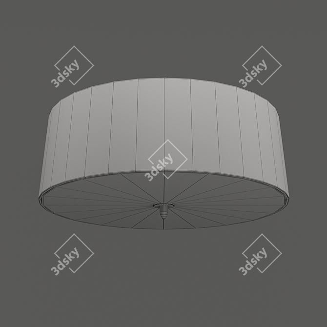 Elegant Lua 3705 OM Ceiling Lamp 3D model image 2