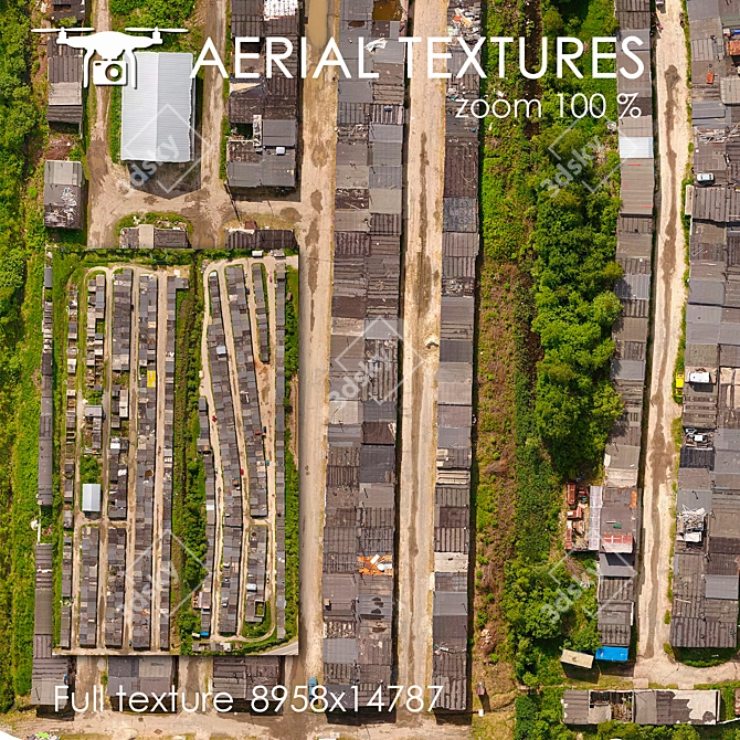 Aerial Exterior Texture 3D model image 1