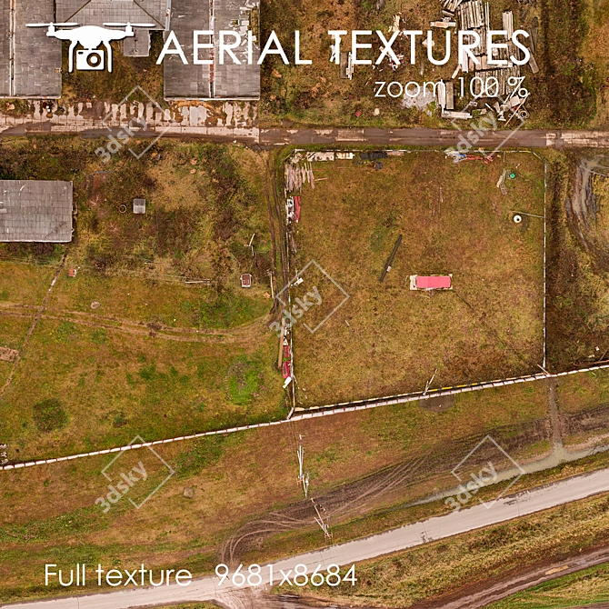 Title: Aerial Textured Exteriors 3D model image 2