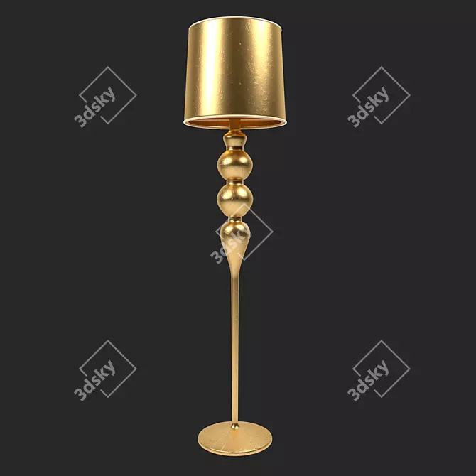 Modish Mesh Lampshade 3D model image 1