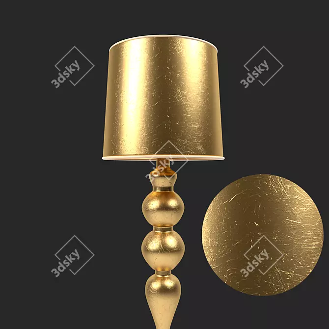 Modish Mesh Lampshade 3D model image 2