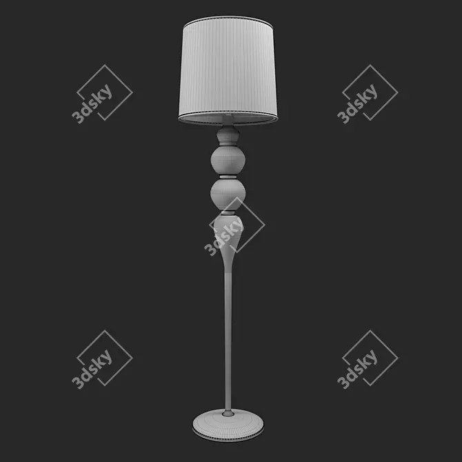 Modish Mesh Lampshade 3D model image 3