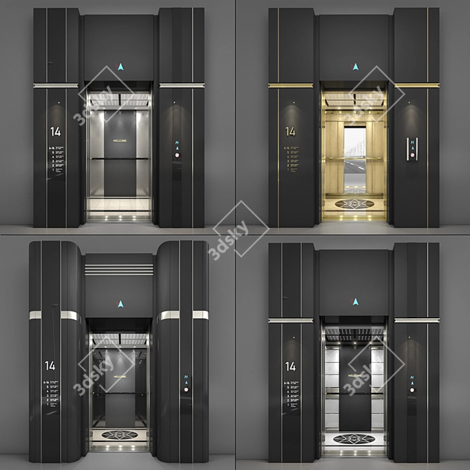 Stunning Elevator: Versatile Design 3D model image 4