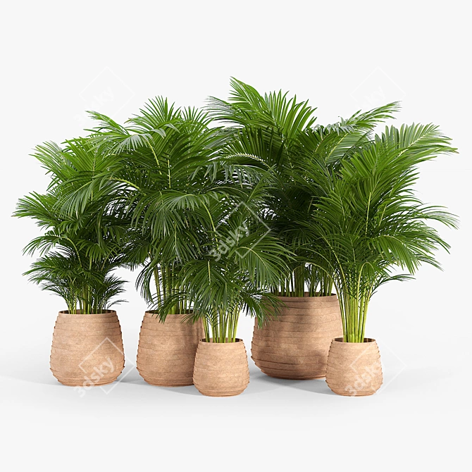 Tula Planter: Stylish and Versatile 3D model image 1