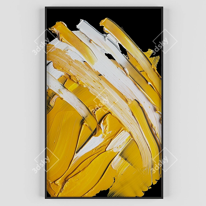 High-Resolution Artwork: Painting 87 3D model image 1