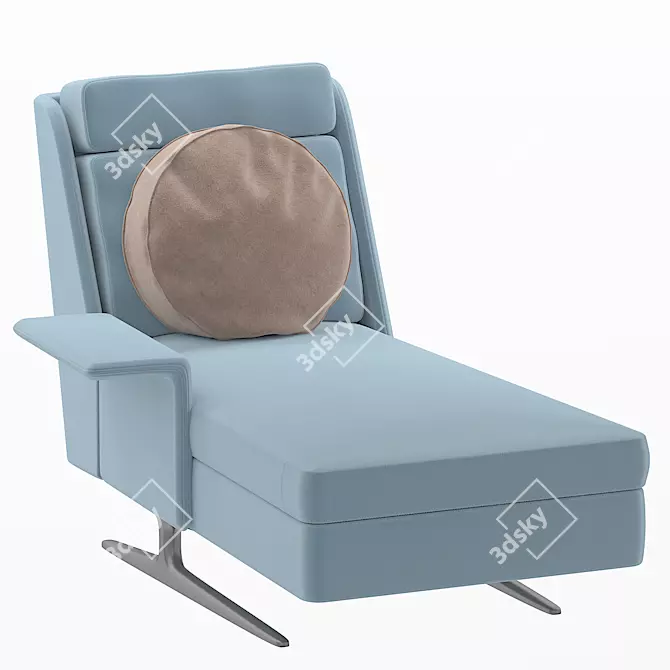 Modern Spencer Sofa & Armchair Set 3D model image 2