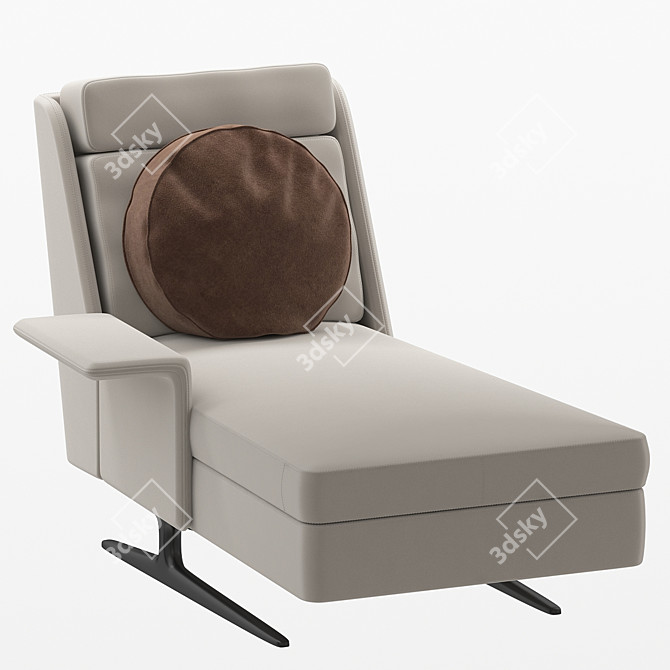 Modern Spencer Sofa & Armchair Set 3D model image 3