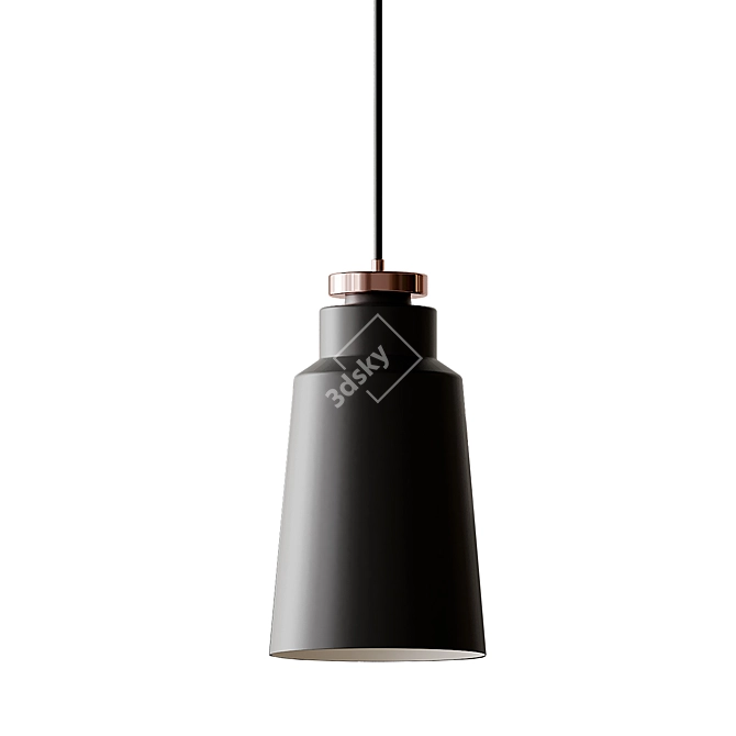 Versanora Stile Bell Pendant 3D model image 7